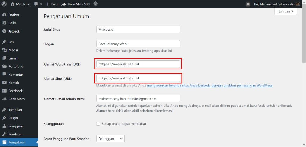 Cara Tetapkan Permalink Website