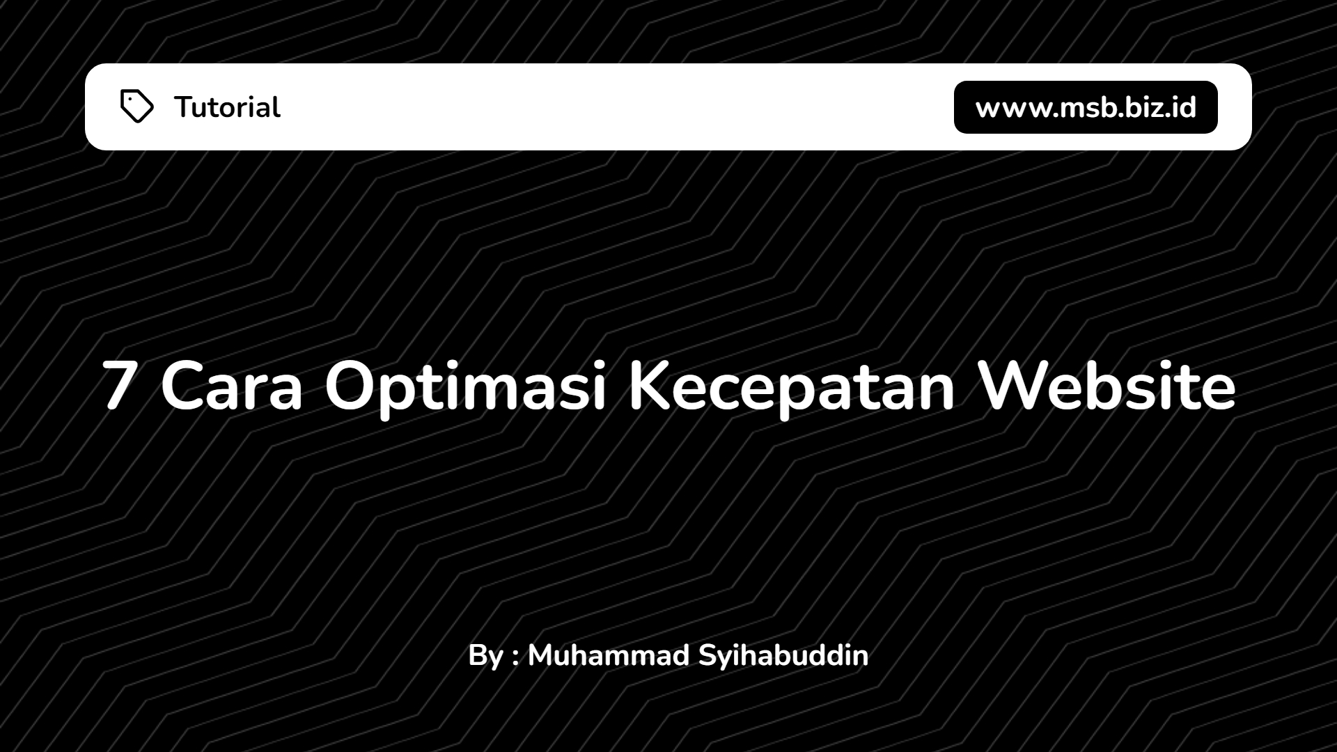 7 Cara Optimasi Kecepatan Website