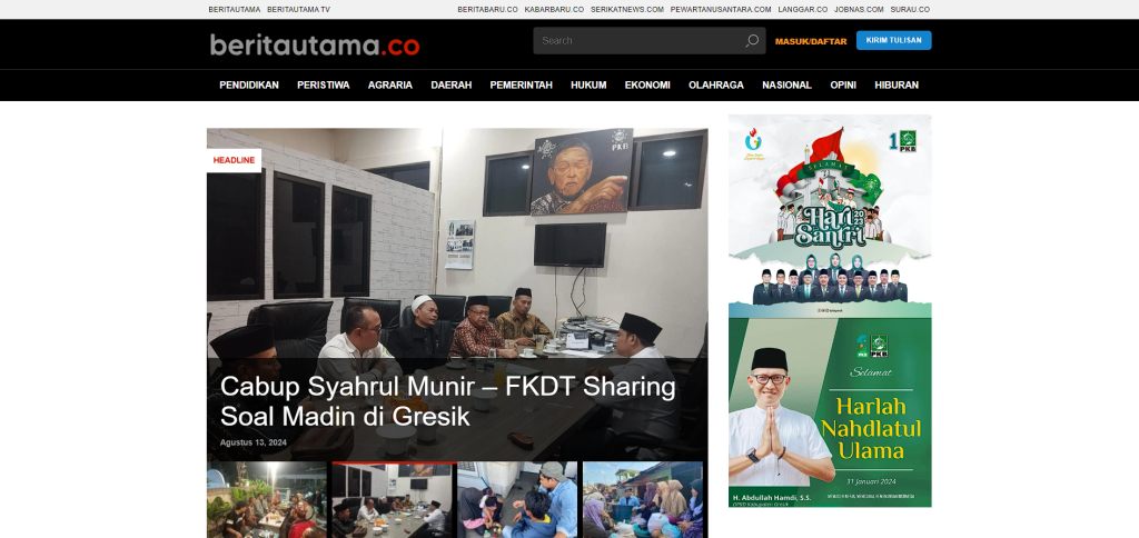 Jasa Pembuatan Website Media Online Profesional