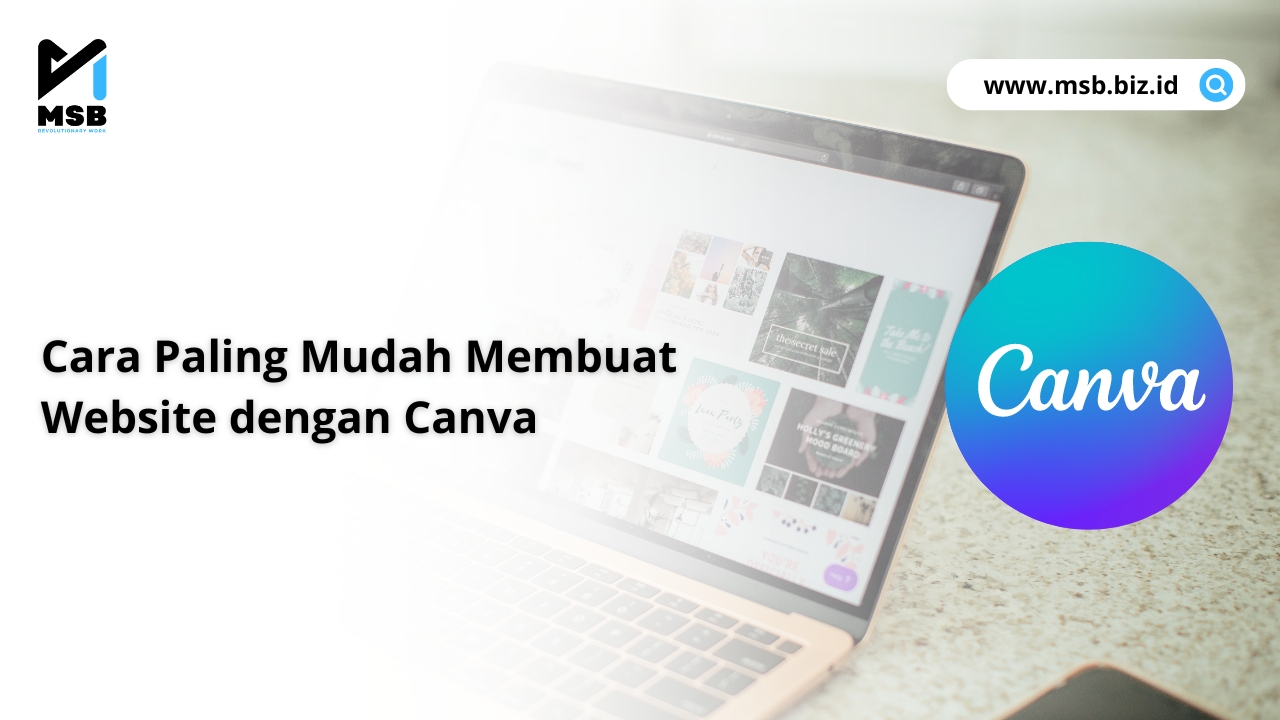 Cara Paling Mudah Membuat Website dengan Canva